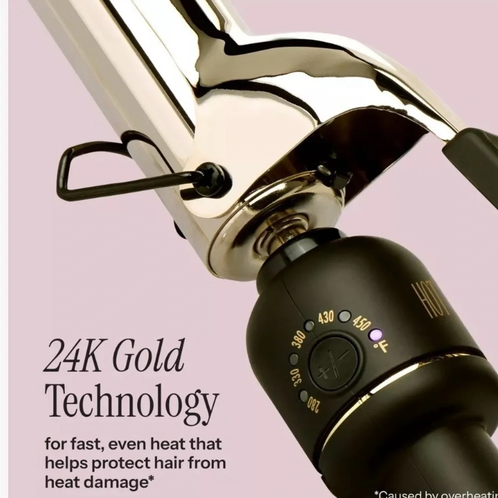 Hot Tools 1.25” Gold Curling Iron